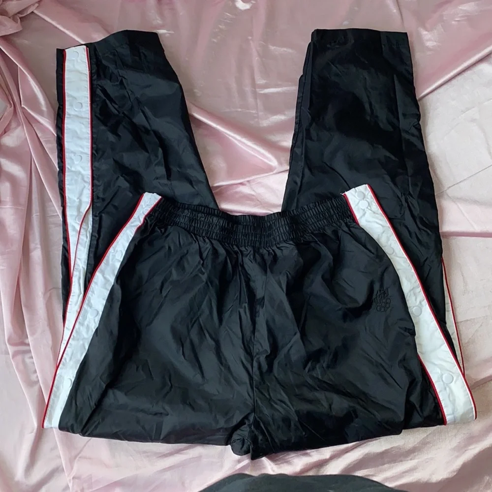 Vintage 90s Olympics Nylon Windbreaker Pants size L - Picture 5 of 8